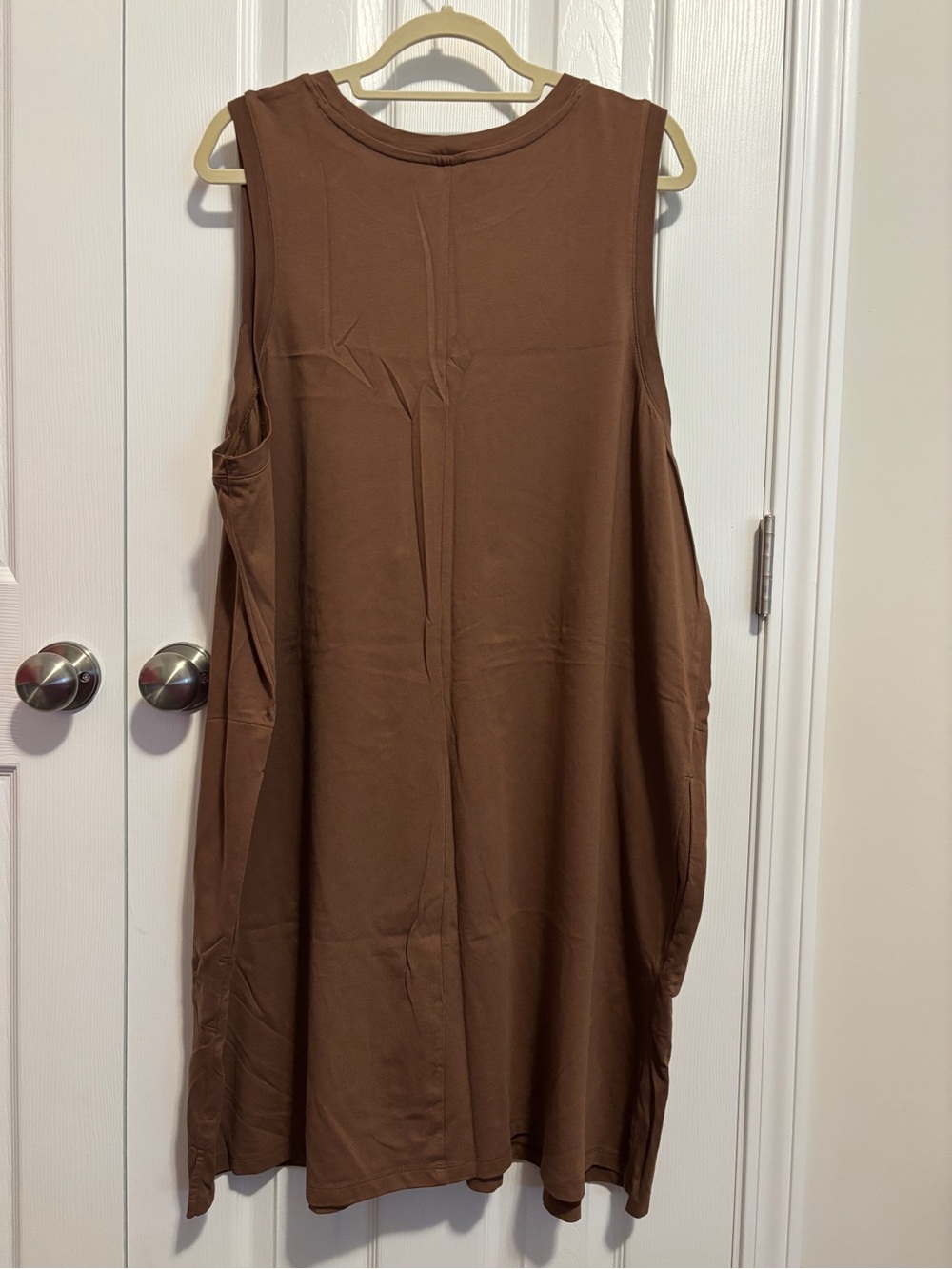 Old Navy Brown Sleeveless Tank Dress - Picture 2 of 4